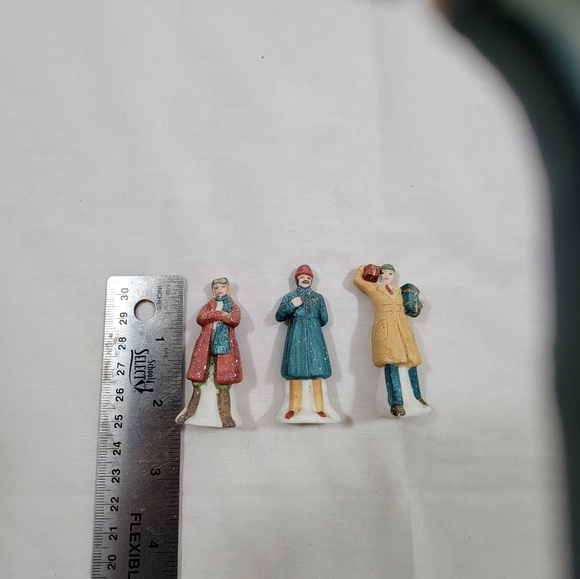 HERITAGE VILLAGE COLLECTION - "CITY WORKERS Dept. 56 No. 5967-6 FOUR PIECE SET - Picture 6 of 12